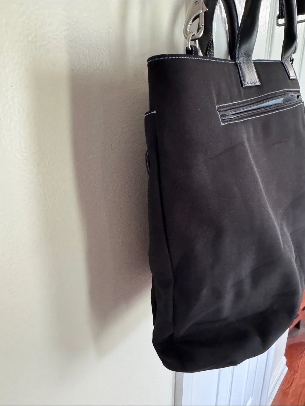 Hobo International Large Messenger Crossbody Black Tote Excellent